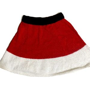 Christmas Santa Mrs Clause Skirt